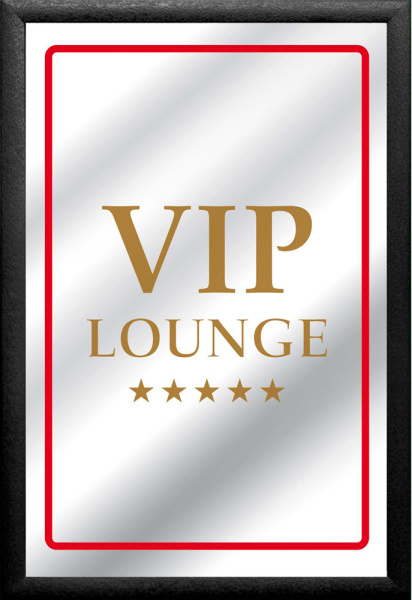KS113 Fun - Vip Lounge gold - Bedruckter Spiegel
