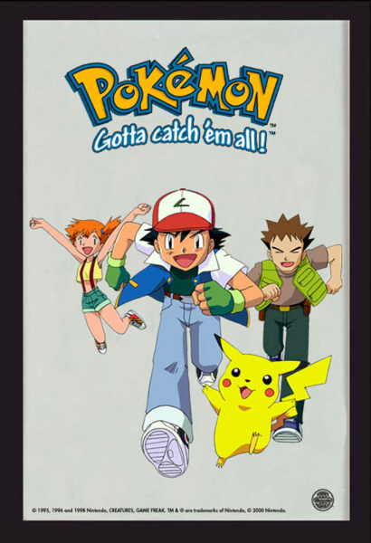 Pokemon - Pokémon - Kids running - Bedruckter Spiegel