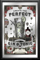 KS429 Gin & Tonic - perfect - clear - Bedruckter Spiegel