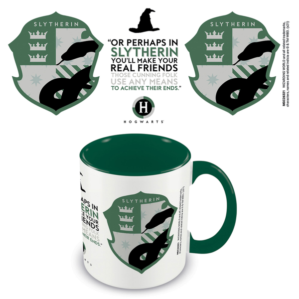 Harry Potter - Lizenz Tassen 3D - Slytherin - Green
