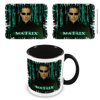 Matrix, The - Lizenz Tassen 3D - Hello Neo - black