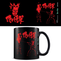 Rick & Morty - Lizenz Tassen 3D - Samurai Spray - black