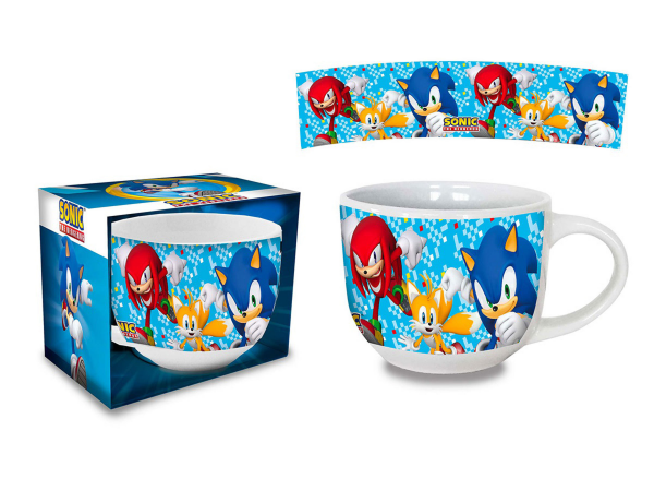 Sonic - Lizenz Tassen 3D - Jumbo