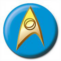 Star Trek - Button Badge - Insignia Blue