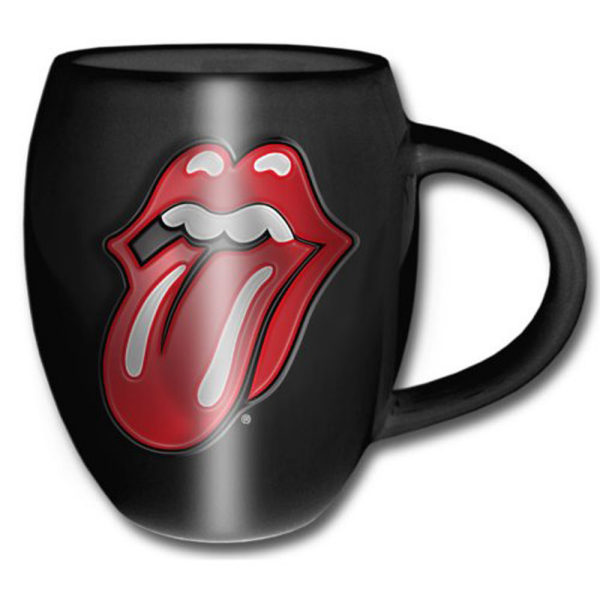 Rolling Stones - Lizenz Tassen - Tongue Oval Embossed Mug