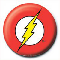 DC Comic - Button Badge - Flash Logo