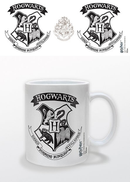Harry Potter - Lizenz Tassen - Hogwarts Crest Black