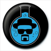 Breaking Bad - Button Badge - Flask
