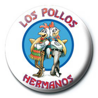 Breaking Bad - Button Badge - Los Pollos Hermanos