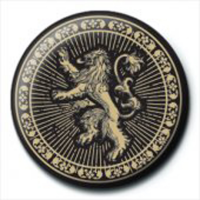 Game of Thrones - Button Badge - Lannister Sigil