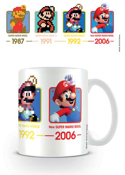 Nintendo - Lizenz Tassen - Super Mario - Dates
