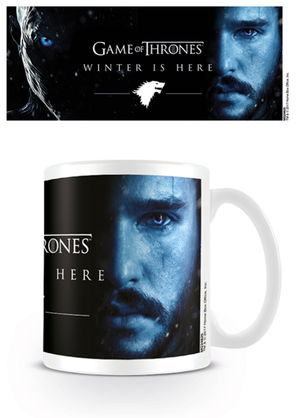 Game of Thrones - Lizenz Tassen - Winter is Here - Jon