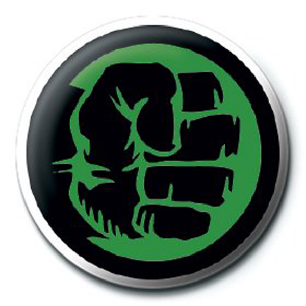Marvel Retro - Button Badge - Hulk Icon