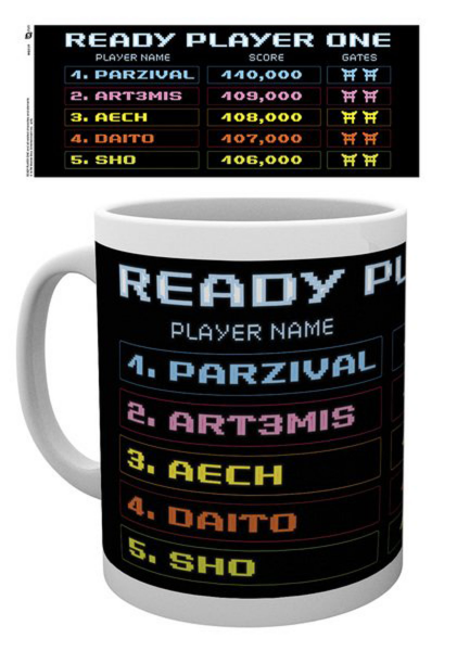 Ready Player One - Lizenz Tassen - Score