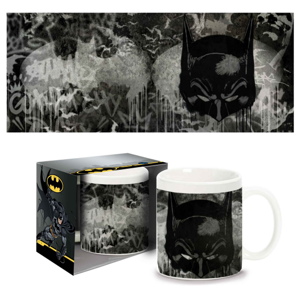 Batman - Lizenz Tassen - Maske & Logo