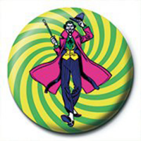 Joker, The - Button Badge - Swirl