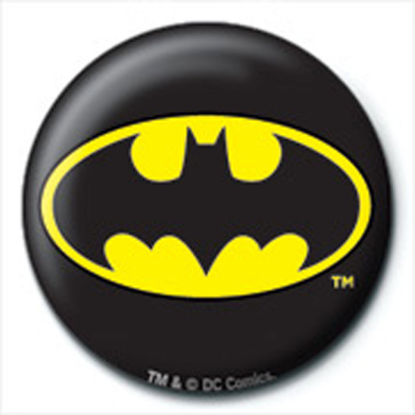 DC Comic - Button Badge - Batman Logo