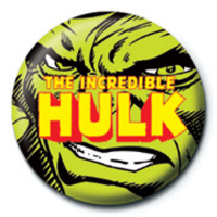 Marvel - Button Badge - Incredible Hulk
