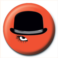 Clockwork Orange - Button Badge - Bowler
