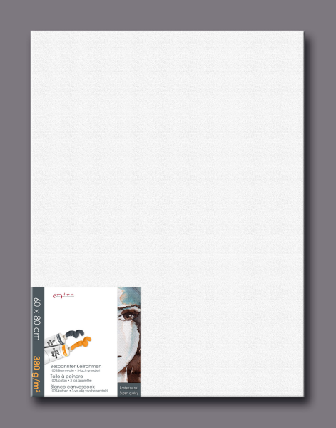 Künstlerbedarf - Leinwand - Keilrahmen 60x80 cm