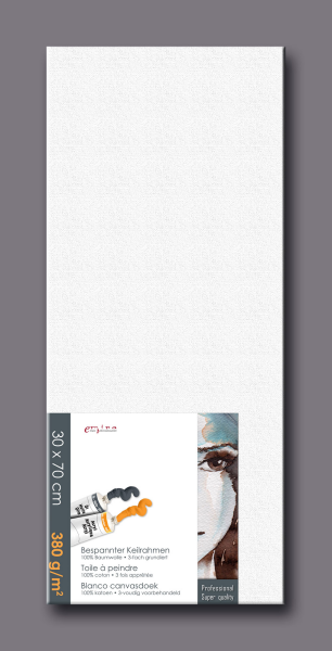 Künstlerbedarf - Leinwand - Keilrahmen 30x70 cm