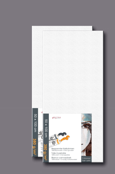 Künstlerbedarf - Leinwand - Keilrahmen 2er-Set