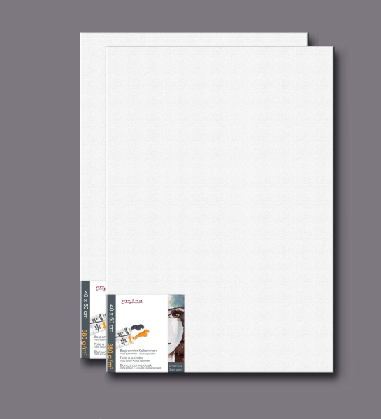 Künstlerbedarf - Leinwand - Keilrahmen 2er-Set