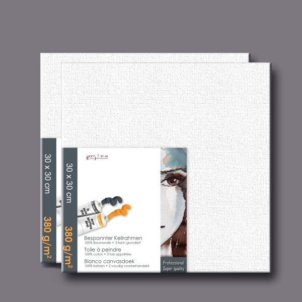 Künstlerbedarf - Leinwand - Keilrahmen 2er-Set