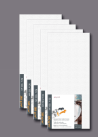 Künstlerbedarf - Leinwand - Keilrahmen 5er-Set