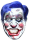 Clown - Masken - Promi Maske
