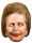 Thatcher, Margaret - Masken - Promi Maske