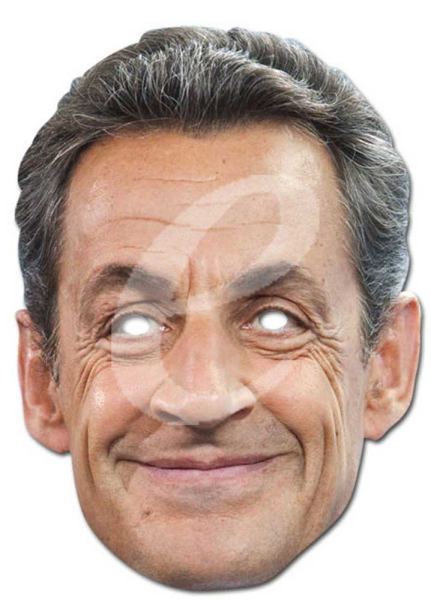 Sarkozy, Nicolas - Masken - Promi Maske