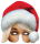 Mrs Claus  - Masken - Promi Maske