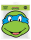 TMNT - Masken - Leonardo - Maske
