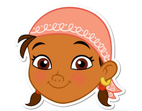 Jake and the Never Land Pirate - Masken - Izzy - Maske