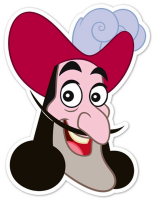 Jake and the Never Land Pirate - Masken - Captain Hook -...