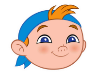 Jake and the Never Land Pirate - Masken - Cubby - Maske