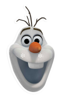 Frozen - Masken - Olaf Maske