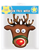 Weihnachten - Masken - Rudolph Maske