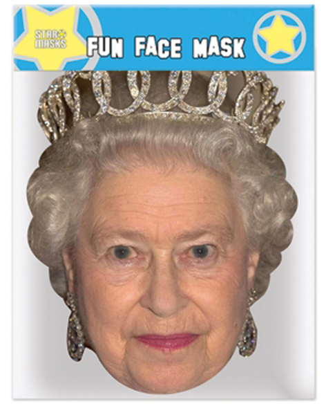 Queen Elizabeth - Masken - Promi Maske