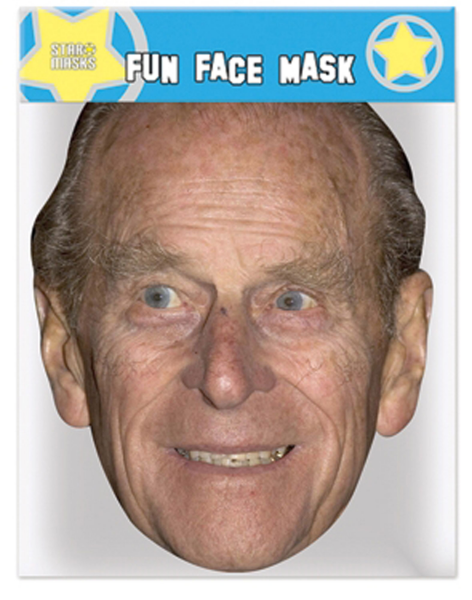 Prince Philip - Masken - Promi Maske Motiv 2