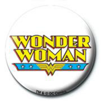DC Comic - Button Badge - Wonder Woman Logo