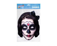 Day of the Dead - Masken - Frau schwarz - Maske
