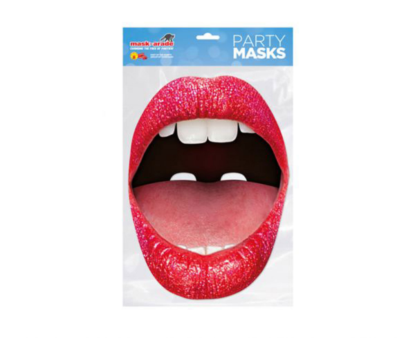 Lippe - Masken - Fun Maske