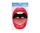 Lippe - Masken - Fun Maske