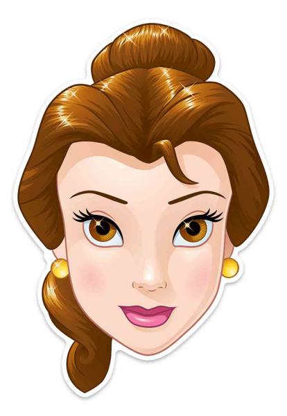 Disney - Masken - Belle Maske
