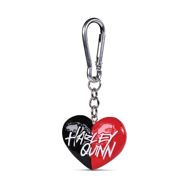 3D Keyring - Merchandise - Harley Quinn - Heart
