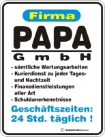 Papa GmbH - Magnete - 24 Stunden täglich