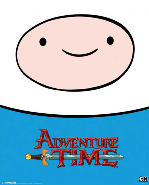 Adventure Time - Mini-Poster - Finn + 1 Ü-Poster der Grösse 61x91,5cm