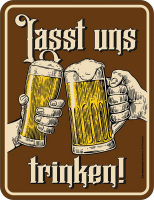 Beer - Magnete - lasst uns trinken